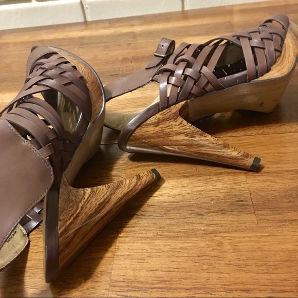 Jessica Simpson “Delano” Brown Platform Heels 7.5 - Picture 6 of 6